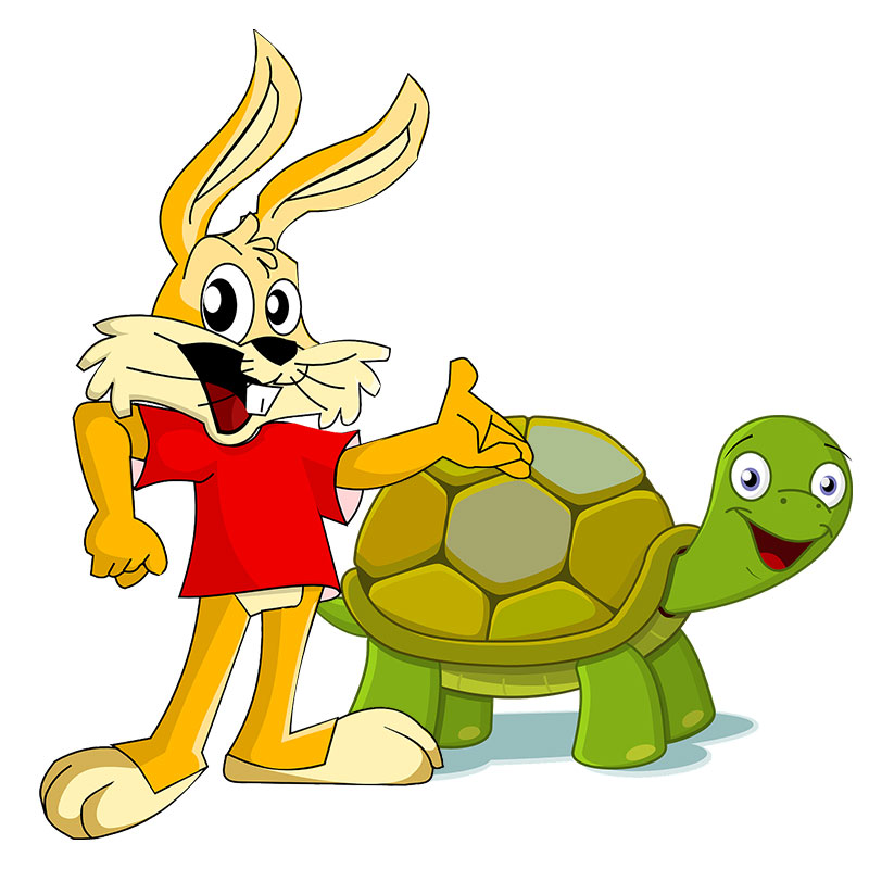 Рассказ заяц и черепаха. Заяц и черепаха. Заяц и черепаха басня. Черепашка и зайчик. Кролик и черепаха.