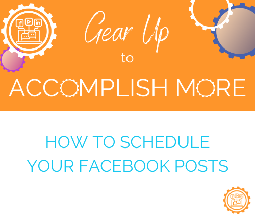 How to Schedule Your Facebook Posts