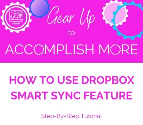 How to Use Dropbox Smart Sync Feature